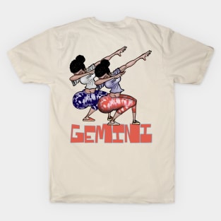 Front and Back Gemini GG T-Shirt